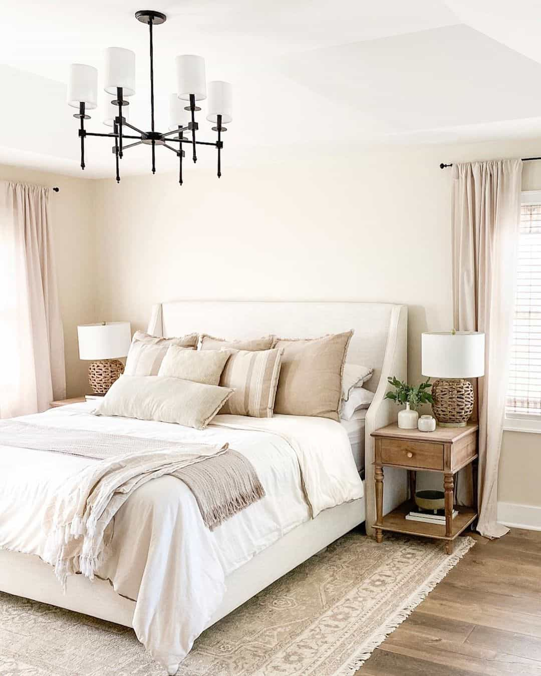 30 Grey And White Bedroom Ideas For Timeless Style intended for Bedrooms In White And Beige