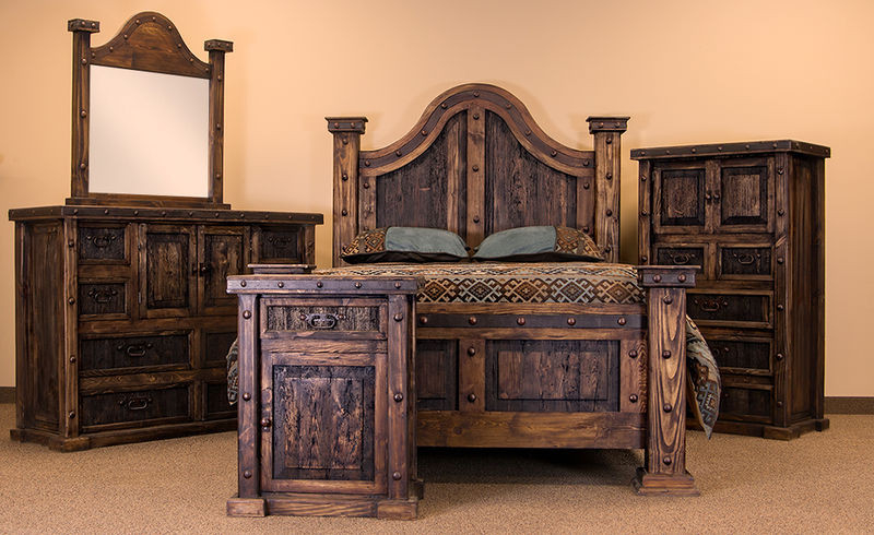 30 Unique Rustic Wood Bedroom Furniture - Home Decoration And ... within Building a Harmonious Bedroom Sanctuary with Rustic Wooden Furniture