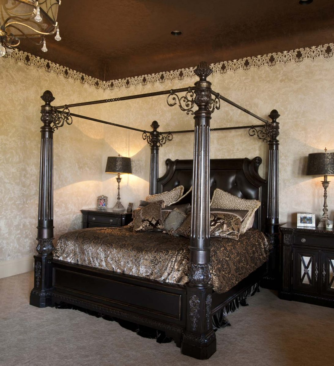 4 Poster Queen Beds - Foter inside Queen Size 4 Poster Bed