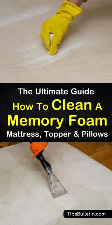 5+ Brilliant Ways To Clean Memory Foam | Clean Memory Foam Mattress ... throughout Everything You Need to Know About Maintaining Memory Foam Mattress Covers