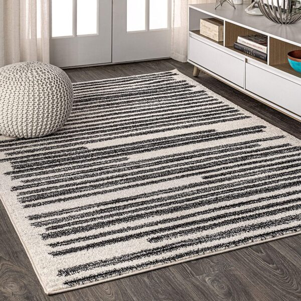 51 Black And White Rugs With Striking High-Contrast Appeal inside Understanding the timeless appeal of black and white bedroom rugs