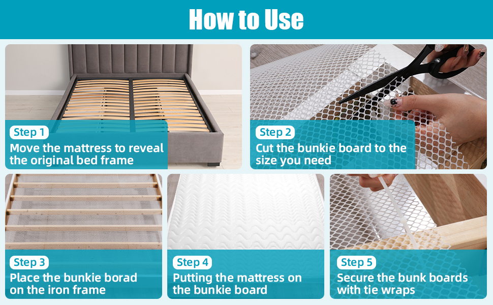 Amazon.com: Hombys Breathable Bunkie Board, Roll Up & Cuttable Bunkie ... intended for The hidden importance of bunkie boards in creating a better sleep environment