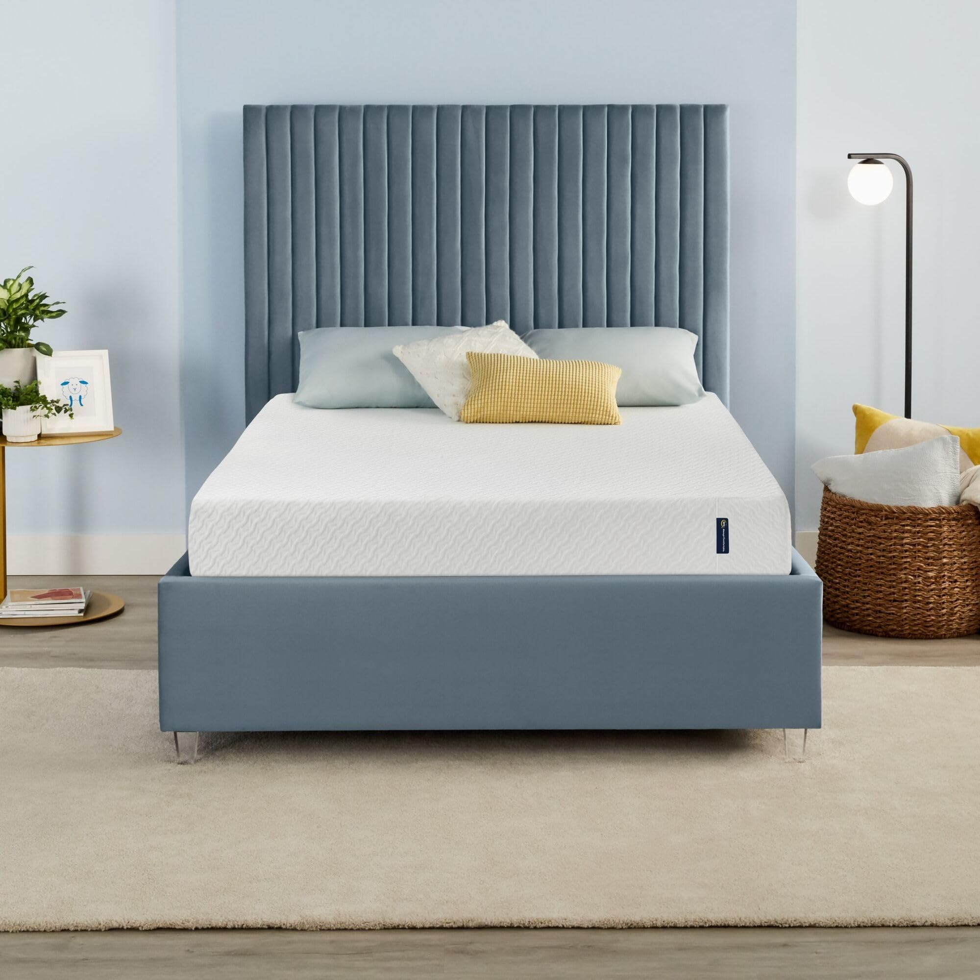 Amazon.com: Serta - 8 Inch Cooling Gel Memory Foam Mattress, Twin Size ... with 8 inch memory foam mattress twin reviews and what to look for in 2024