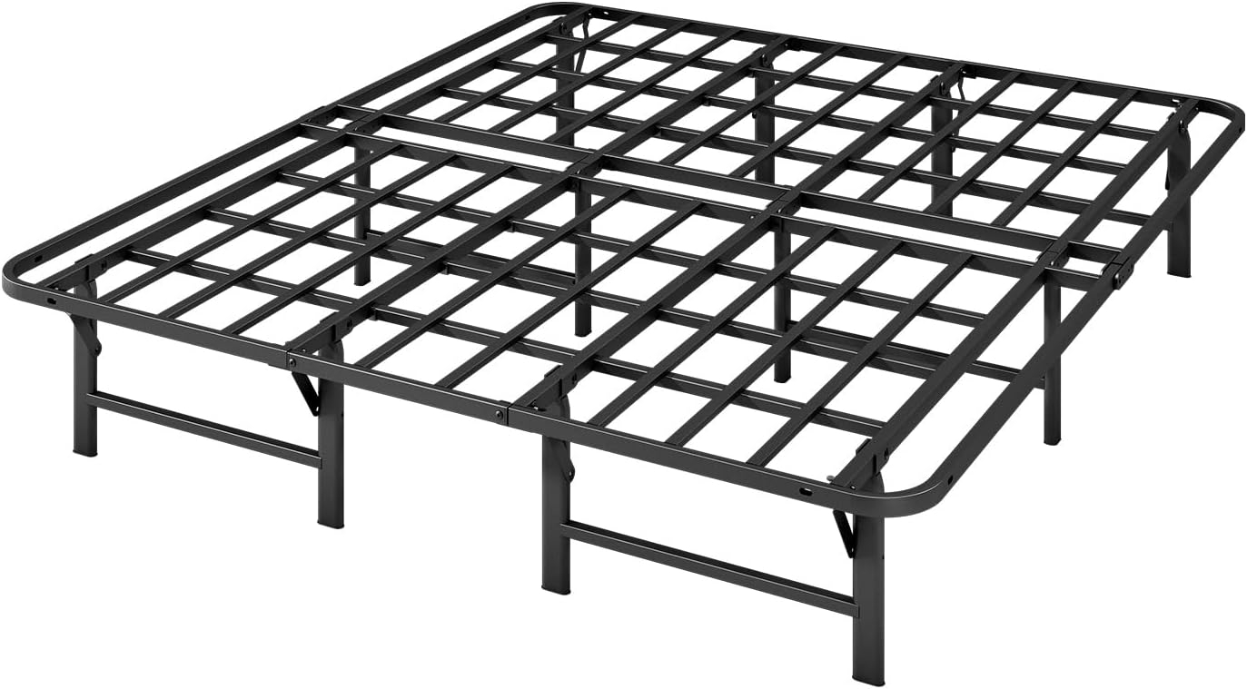 Amazon.com: Uliesc 16 In High King Size Bed Frame Platform, Metal King ... inside Expert tips for maintaining and caring for foldable king size bed frames