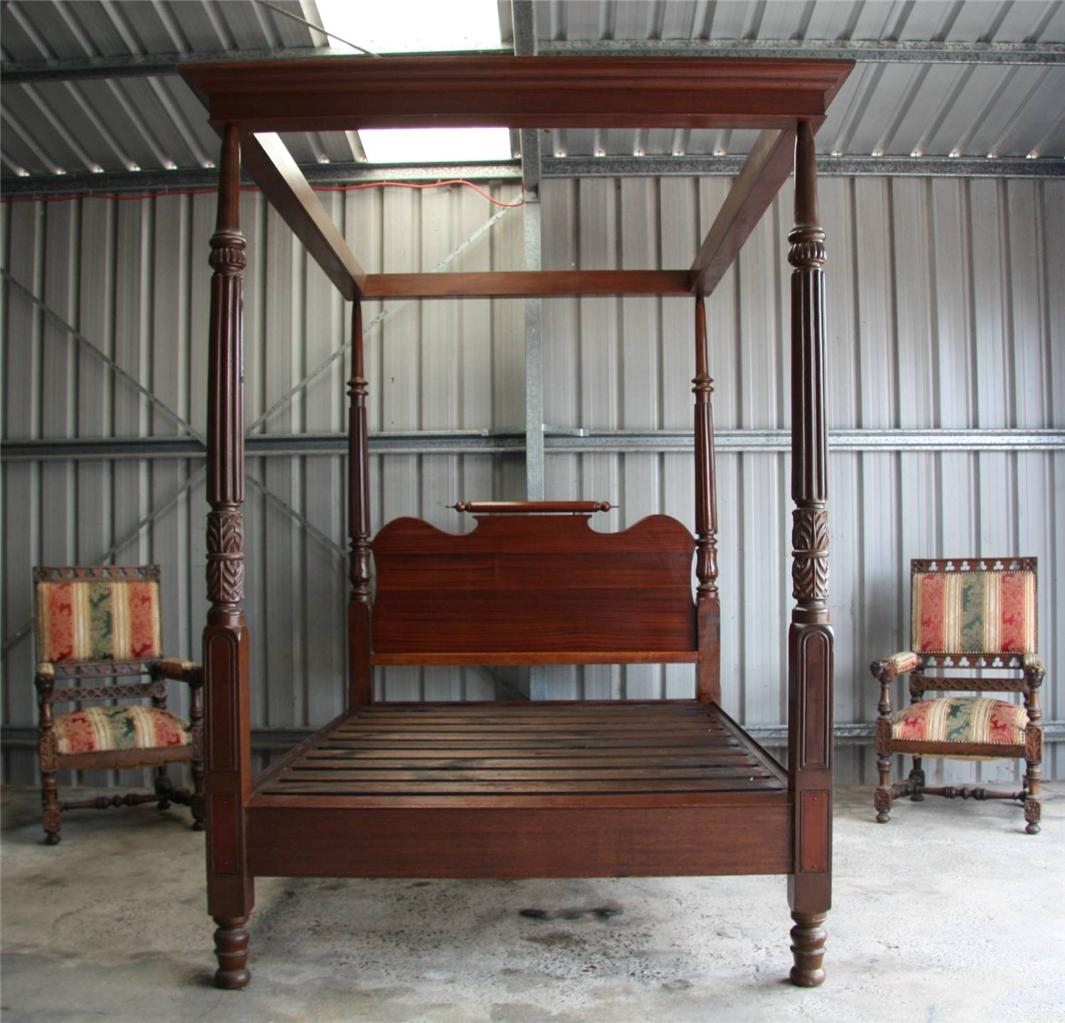 Antique Four Poster Bed For Sale At Sara Sheridan Blog with Antique Four Poster Bed Queen