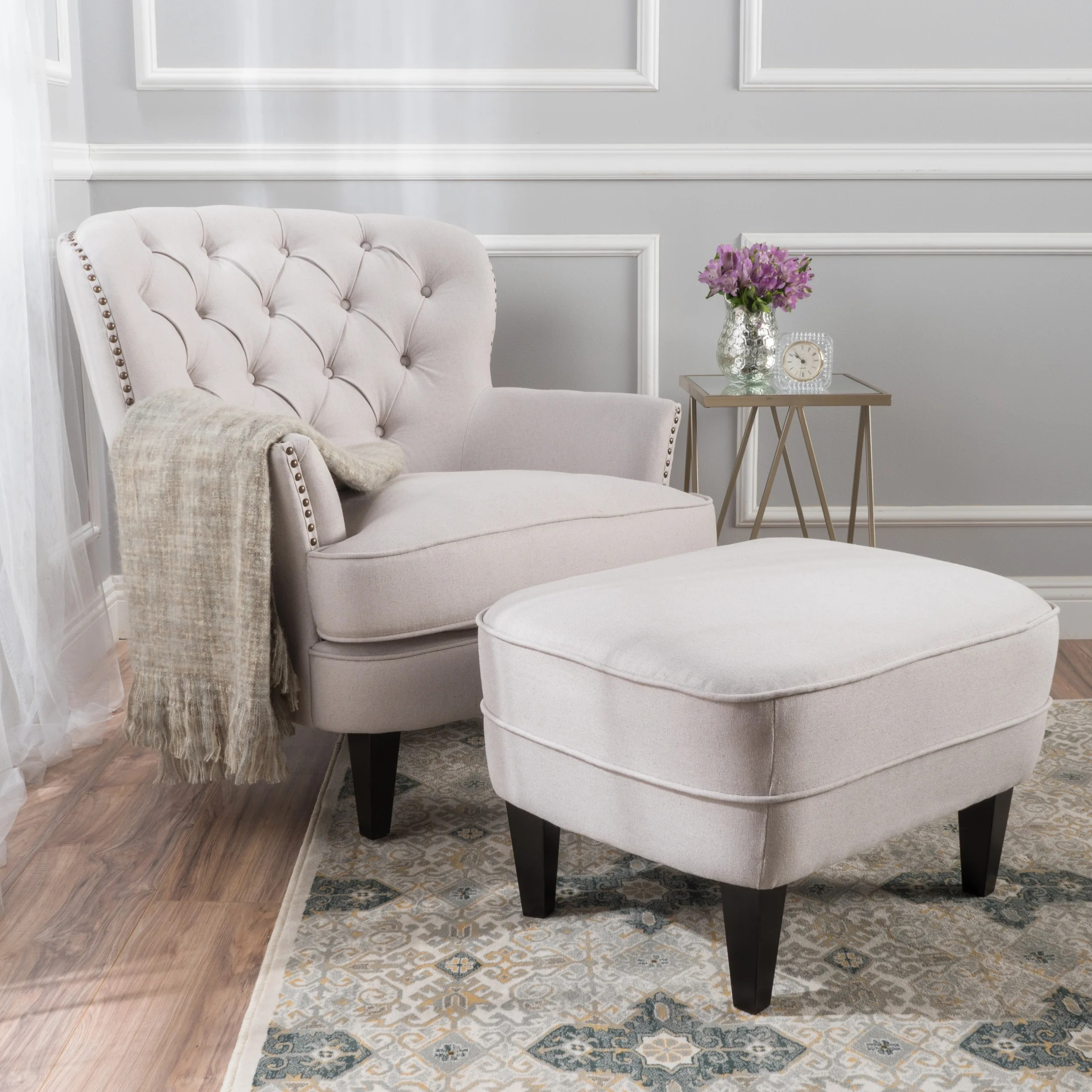 Armchair For Small Bedroom At Stephanie Elmer Blog intended for Designing intimate retreats with small chair and ottoman combinations