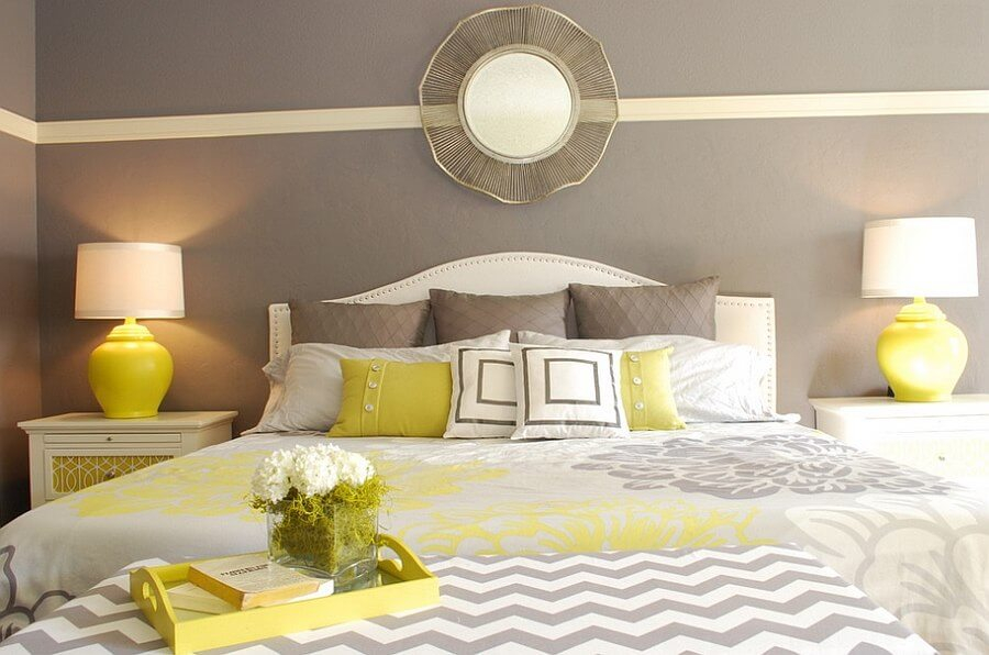 Best 12 Grey And Yellow Bedroom Design Ideas For Cozy And Modern Vibe ... regarding Choosing the right yellow and gray bedroom set for your space