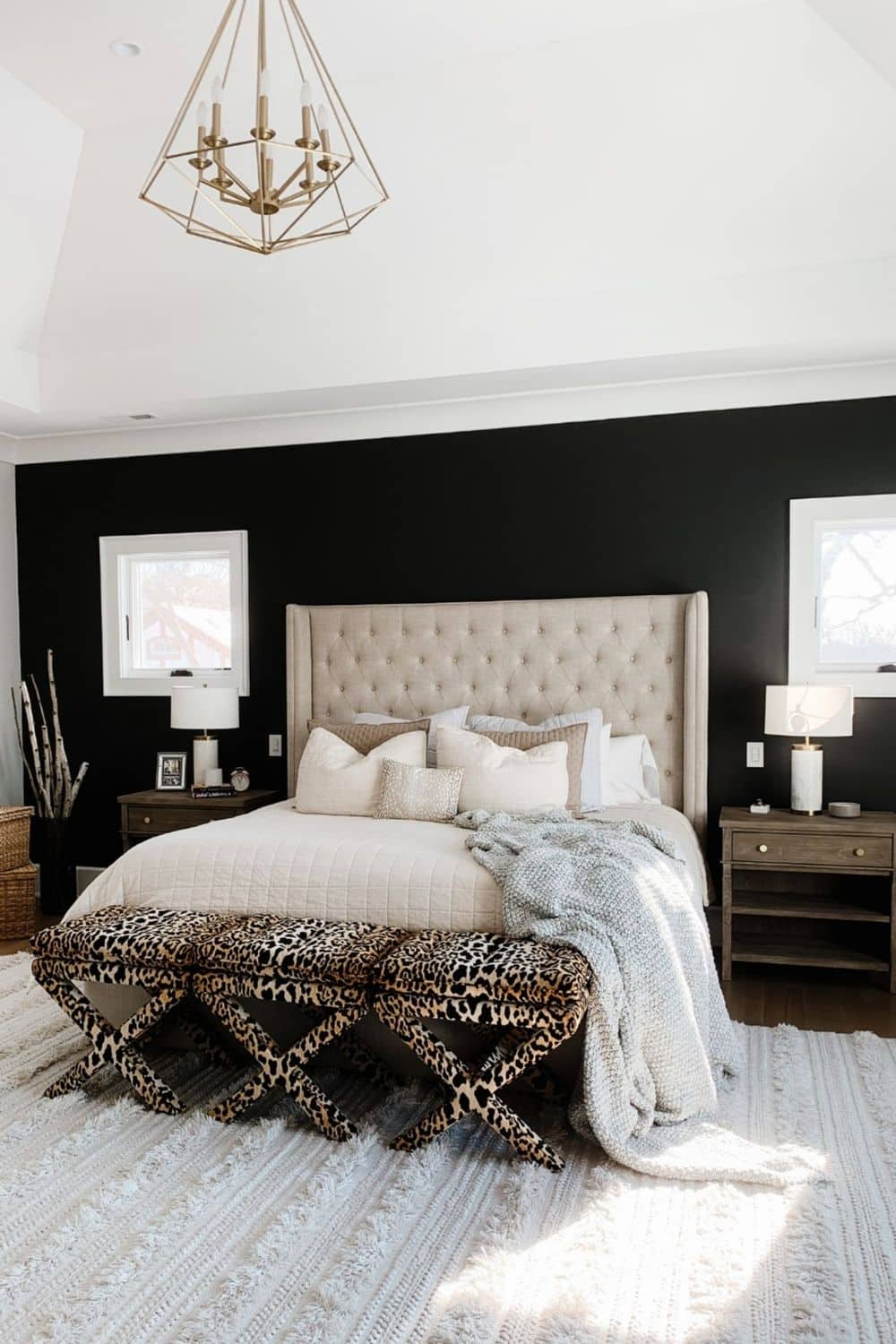 Black And White Bedroom Wall Ideas At Harold Spence Blog within Balancing bold and subtle black and white wall art in bedroom design