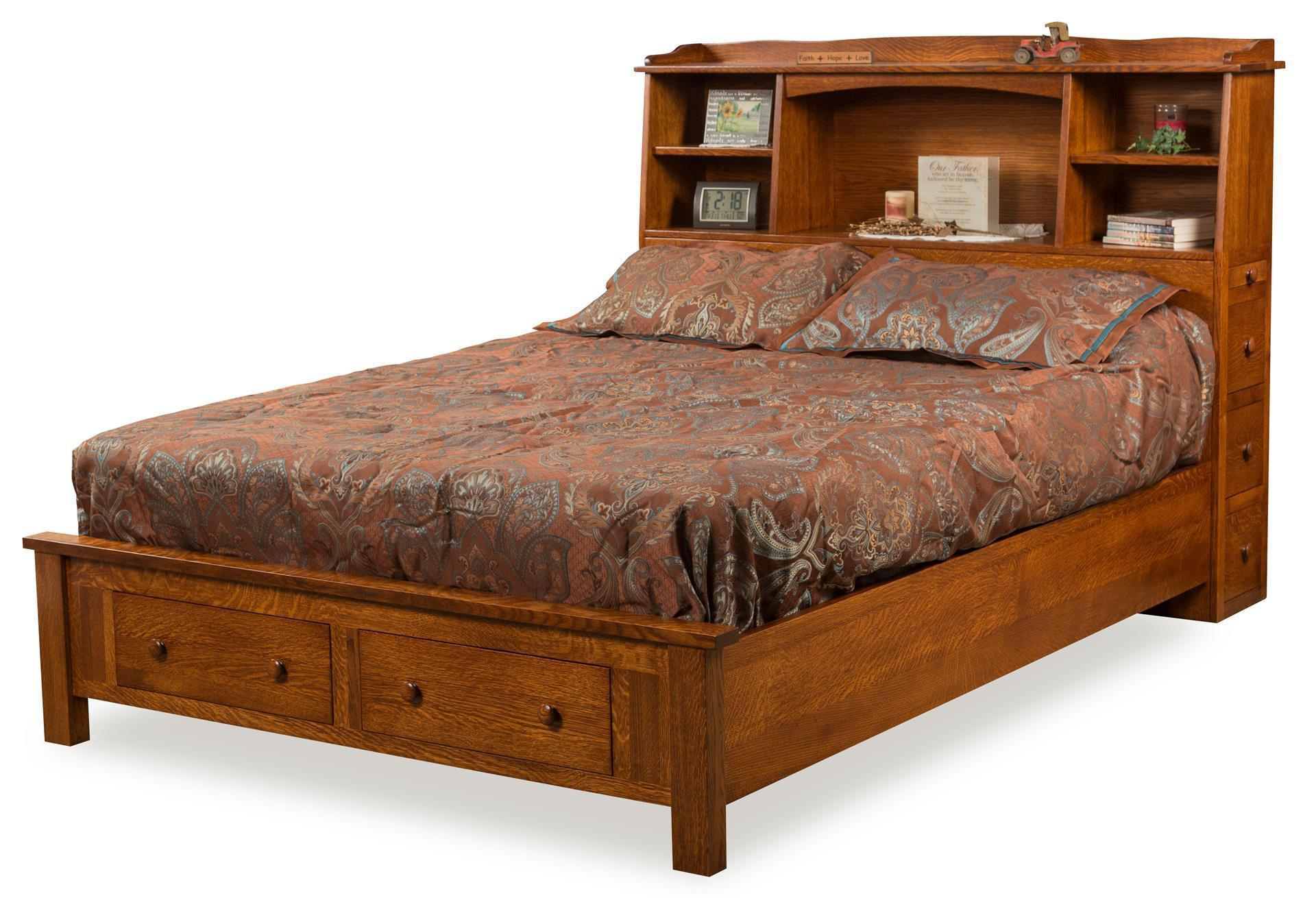 Bookcase Full Size Bed At Ted Hayes Blog intended for How to seamlessly integrate storage and style with bookcase headboards in full size bedrooms