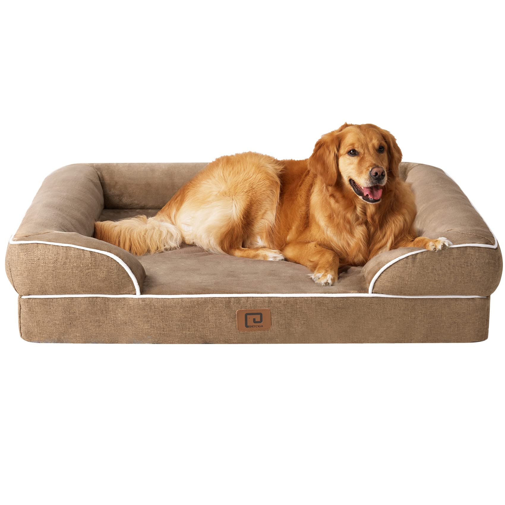 Eheyciga Orthopedic Dog Beds For Extra Large Dogs, Waterproof Memory ... intended for Large Memory Foam Dog Bed