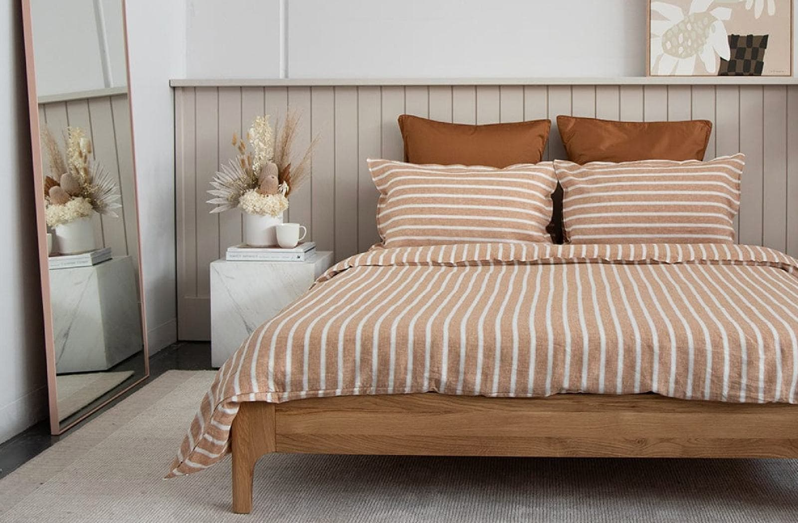 Expert Advice: Can A King Size Bed Fit In A Small Bedroom? intended for Small Room King Size Bed