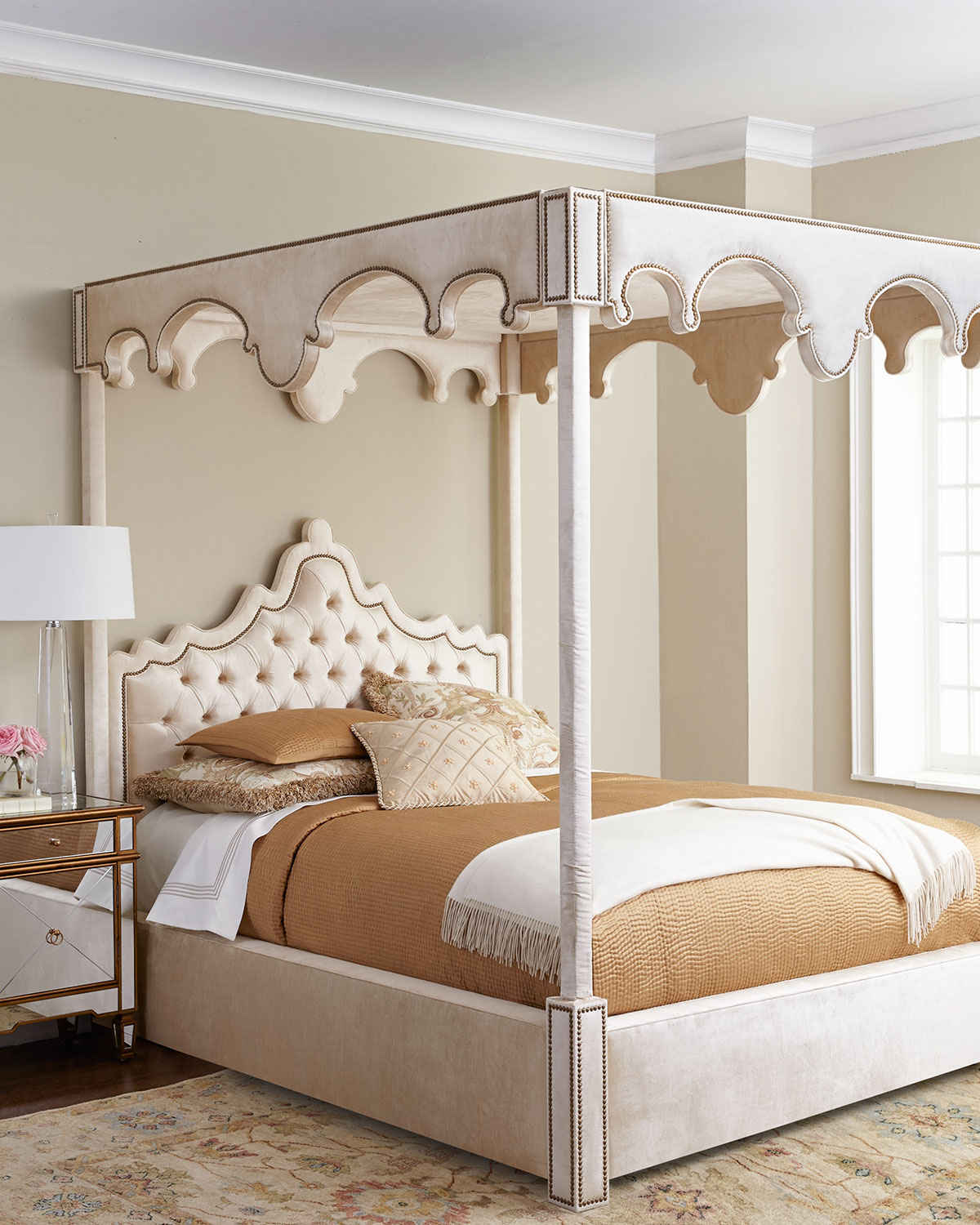 Fascinating Four Poster Beds: We Pick Out 3 Of Our Online Faves ... in Four Poster Bed With Canopy