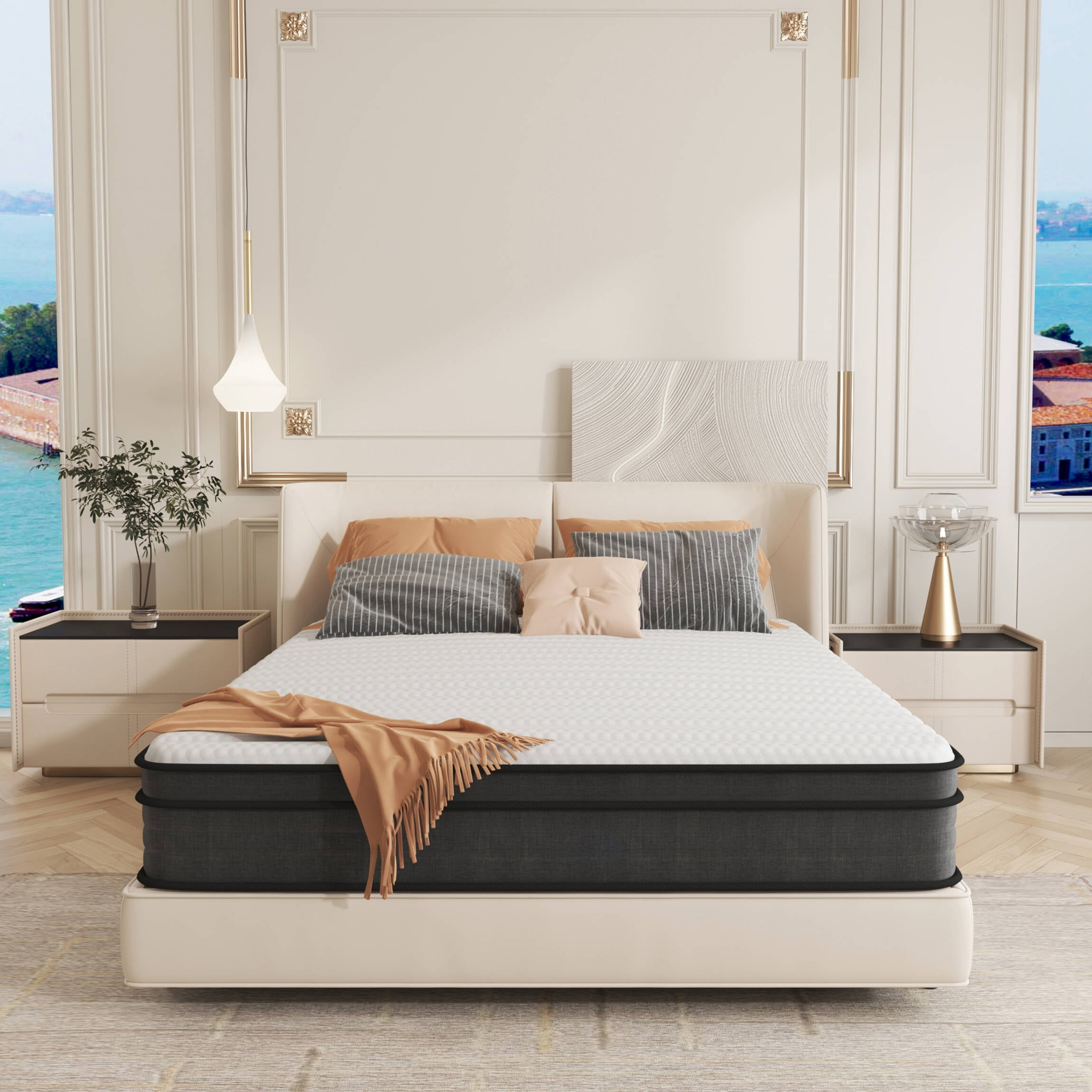 Full Mattress, 10 Inch Hybrid Double Mattress In A Box, Individually ... with The ultimate guide to 10 inch full size mattress comfort and support