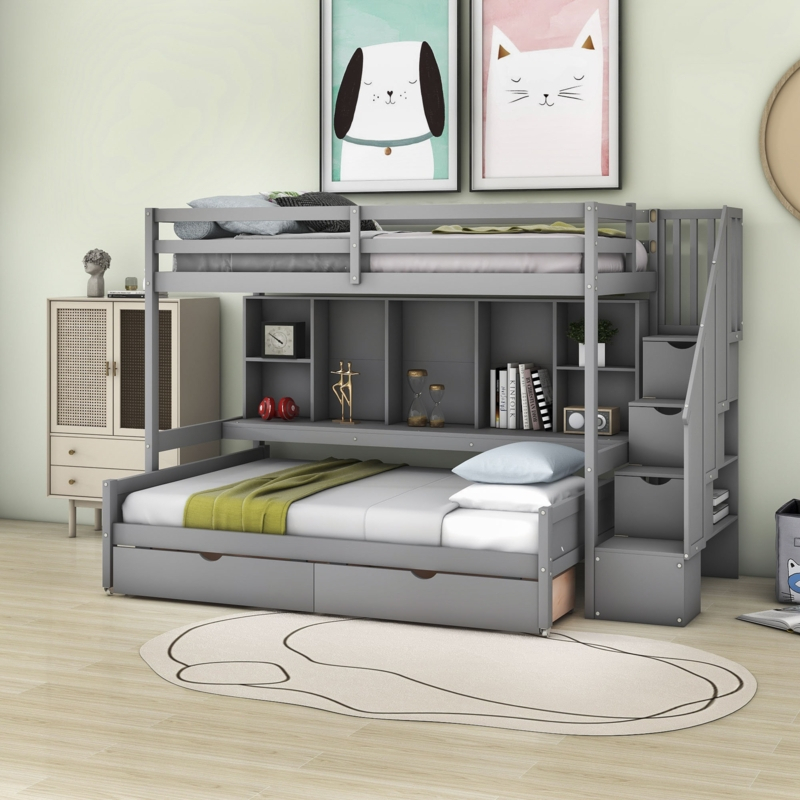 Full Over Full Bunk Beds For Adults New Arrivals for Creating Cozy Sleeping Arrangements with Full Over Full Bunk Beds