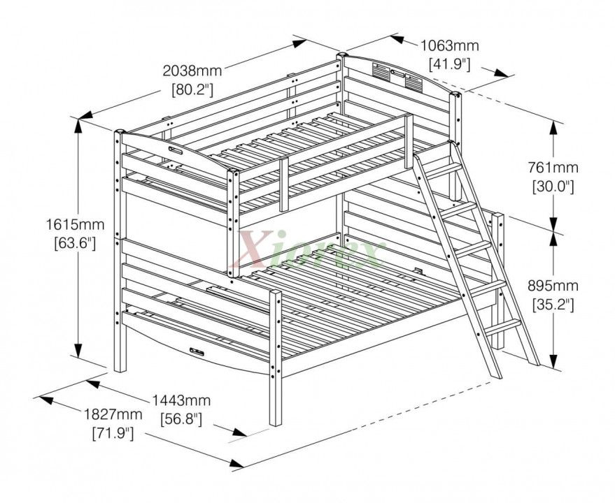 Full Size Bunk Bed Mattress Dimensions At Gemma Nock Blog intended for What Are The Dimensions Of A Bunk Bed Mattress