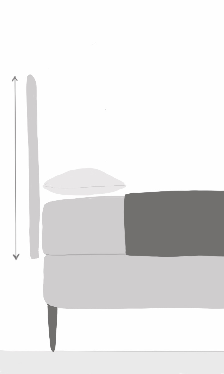 Headboard Measuring Guide | How To Guide | Scion Living in Understanding Headboard Height Standards for Better Sleep Quality