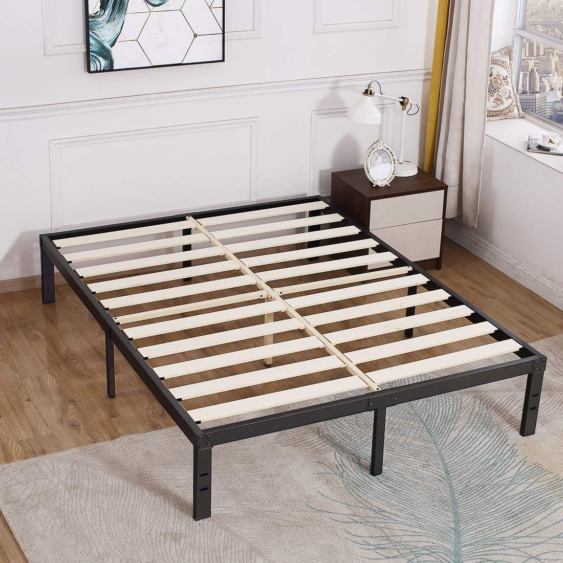 Heavy Duty Metal Bed Frame King - Penapo with The anatomy of a heavy duty king bed frame design