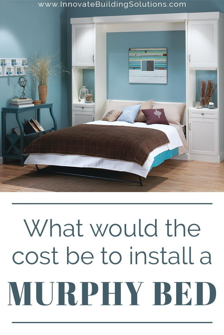 How Much Does A Professionally Installed Murphy Wall Bed Cost? | Murphy ... intended for Cost To Install Murphy Bed