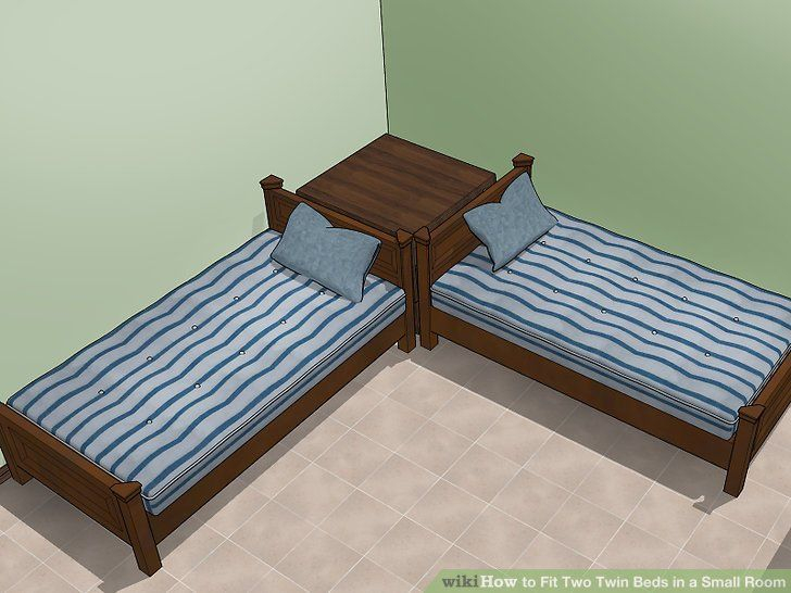 How To Set Up A Small Room With Two Twin Beds At Beth Anker Blog intended for The practicality of pairing twin mattresses side by side