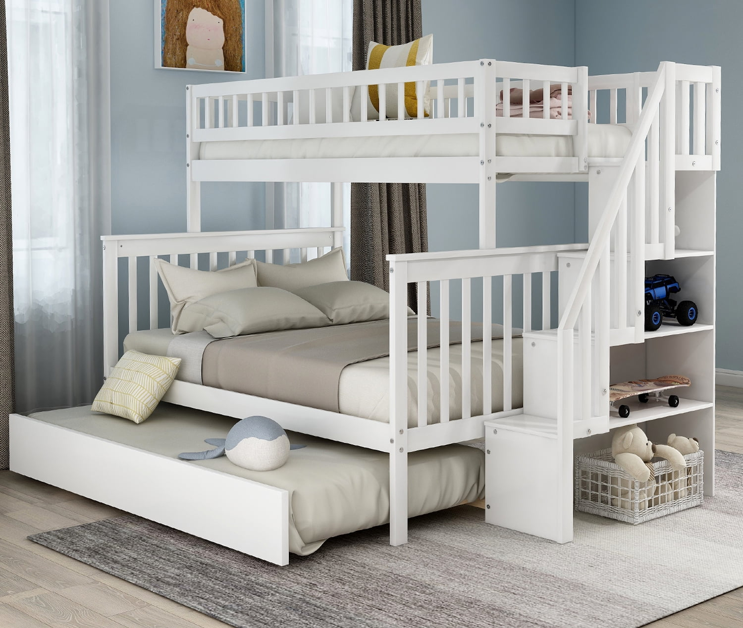 Loft Bunk Bed With Trundle At Larry Alvarez Blog inside How to Select the Best Bunk Bed with Hidden Storage for Your Family