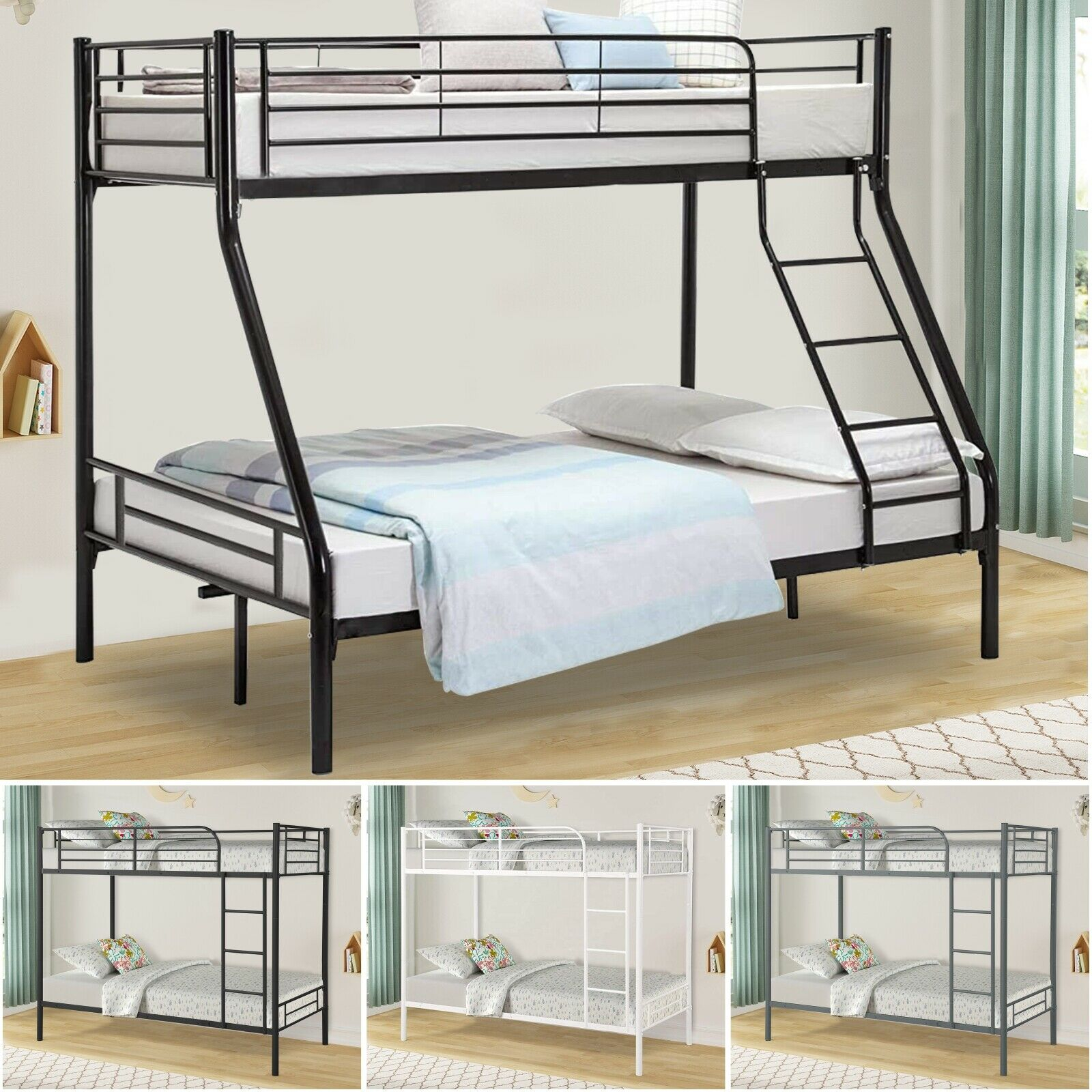 Metal Bunk Bed With Stairs At Andrew Briones Blog within Metal Bunk Beds With Stairs