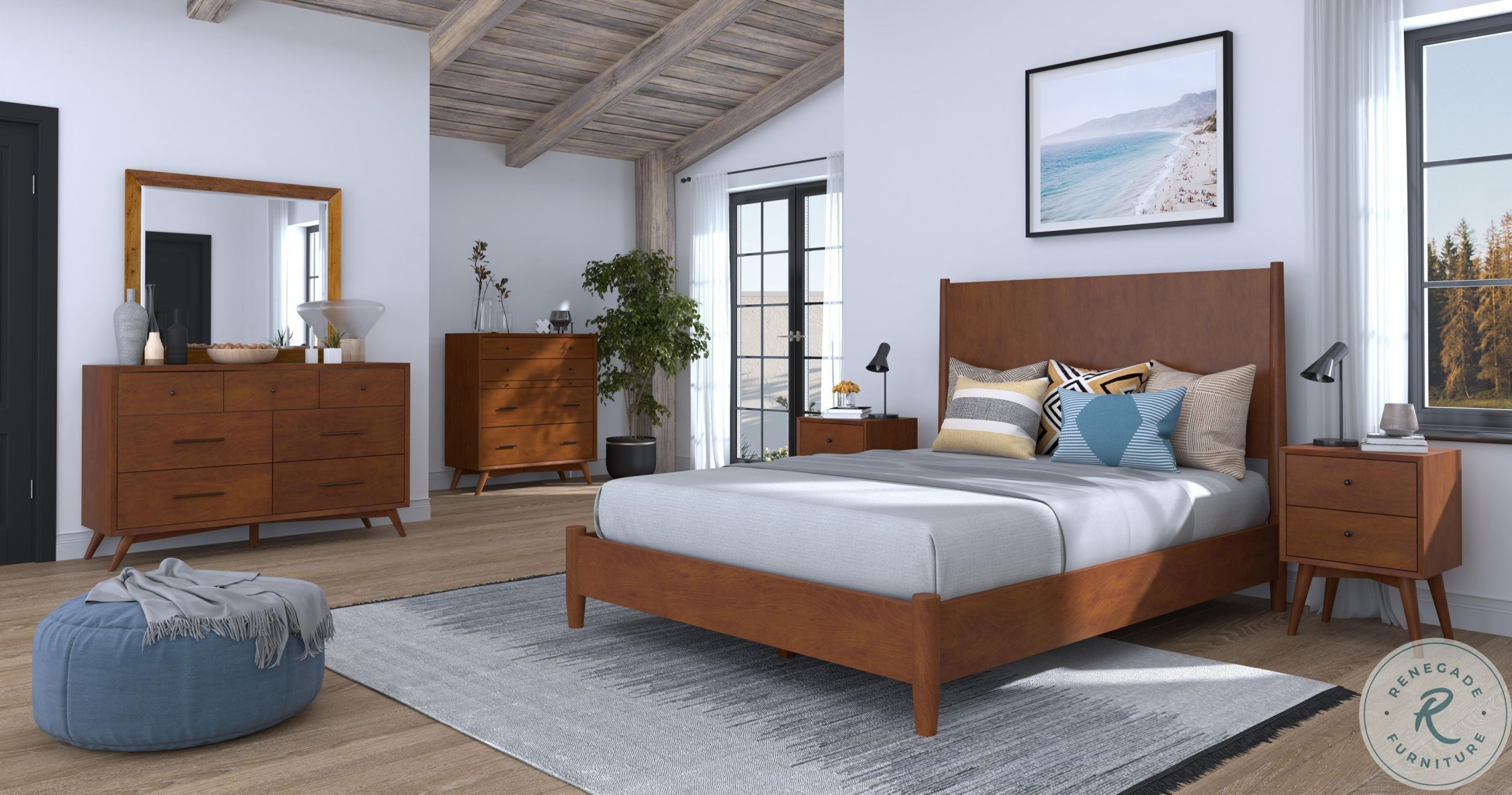 Mid Century Modern Bedroom Set inside Mid Century Bedroom Set King
