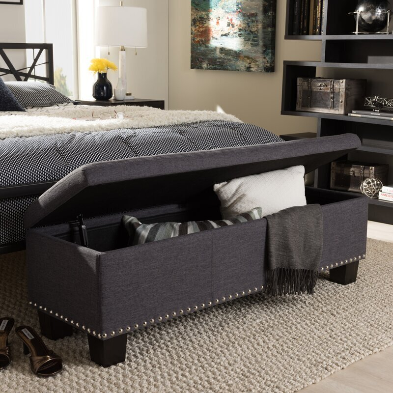 Modern End Of Bed Storage Bench At Paul Morrison Blog throughout Transforming Your Bedroom Layout Through Strategic Storage Bench Design