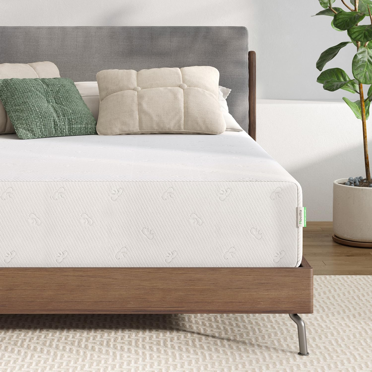 Novilla Twin Size Mattress, 8 Inch Memory Foam Mattress Twin For ... with regard to 8 inch memory foam mattress twin reviews and what to look for in 2024