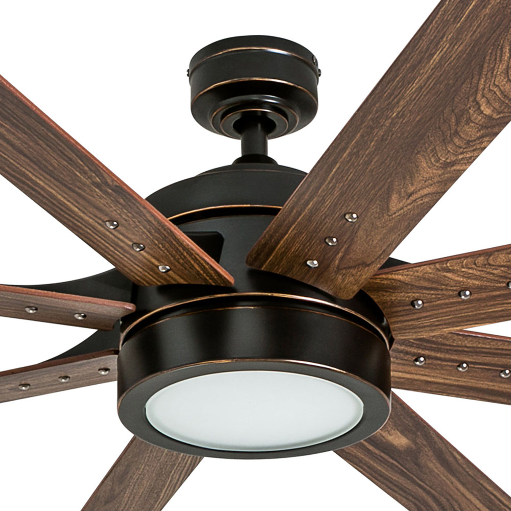 Oil Rubbed Bronze Ceiling Fan With Lights | Shelly Lighting within Oil Rubbed Bronze Ceiling Fan