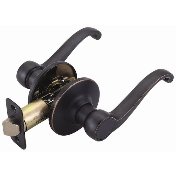 Oil Rubbed Bronze - Door Handles - The Home Depot in How to choose the perfect oil rubbed bronze door handle for your home