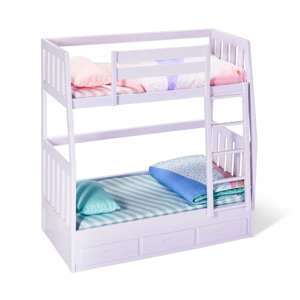 Our Generation Bunk Beds For 18 Dolls Lilac Dream Bunks – Artofit intended for Doll Bunk Beds For 18 Inch Dolls