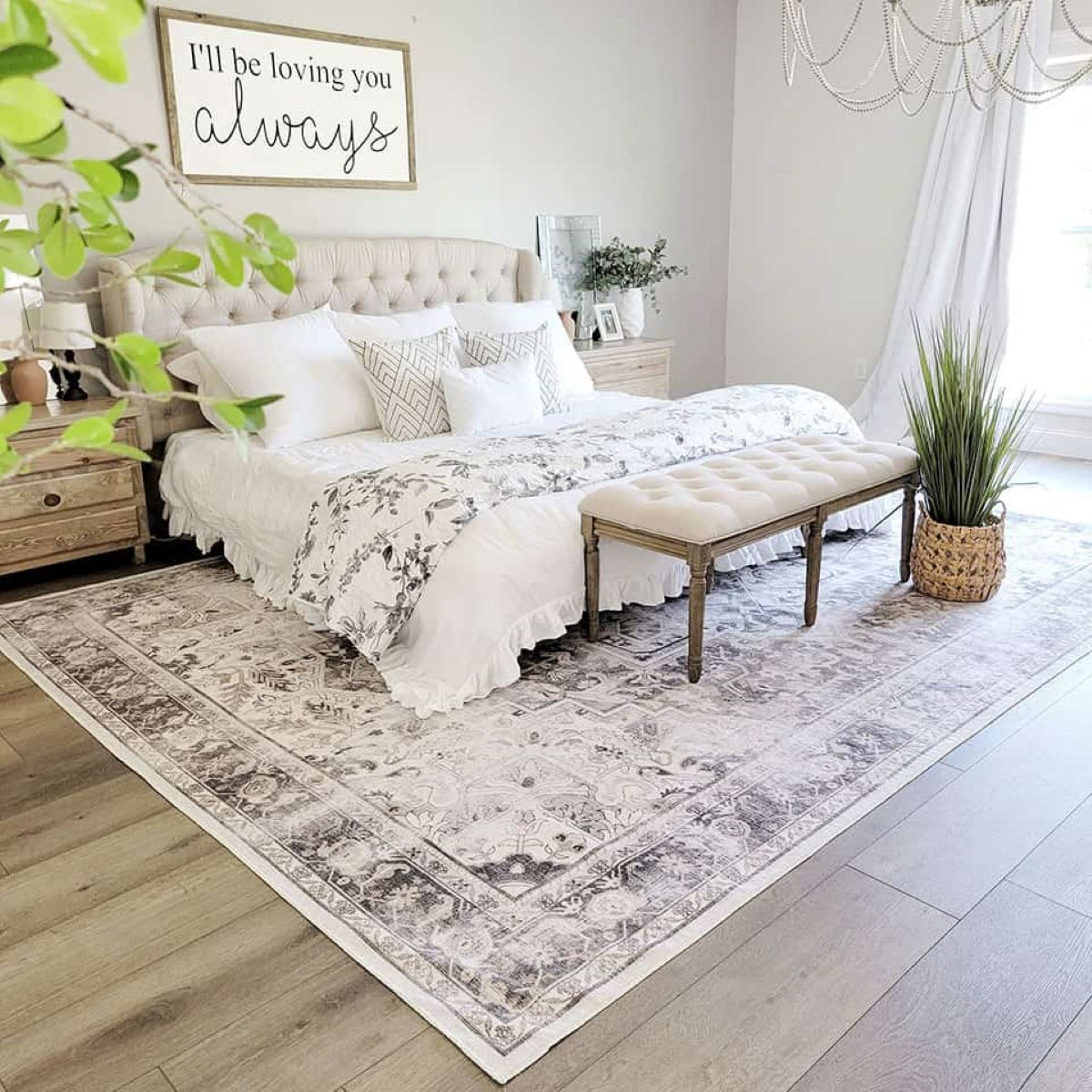 Placing An Area Rug Under A Bed At Martha Brugger Blog throughout Rug Placement Secrets That Transform Your Bedroom Space