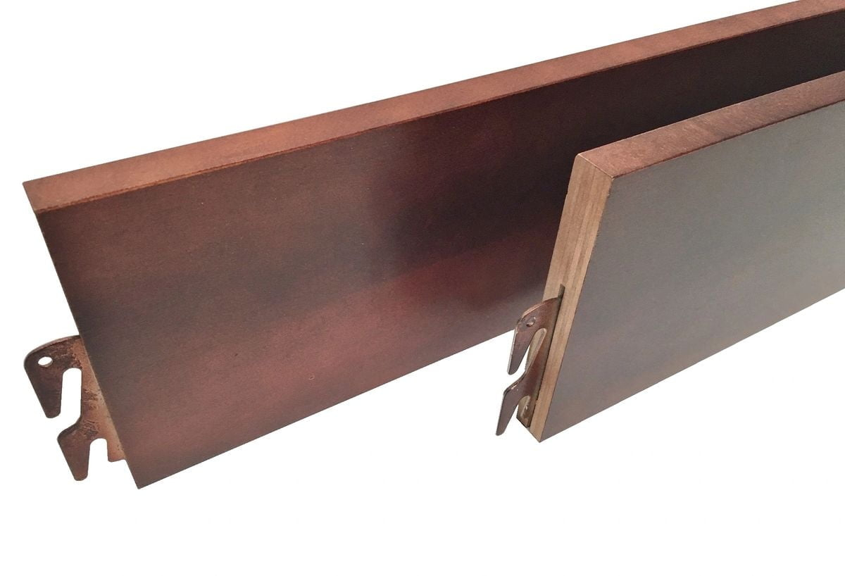 Premium Cherry Finish Hook-On Wooden Bed Rails - King/Queen Size ... in Hook On Bed Rails For Queen Size Bed