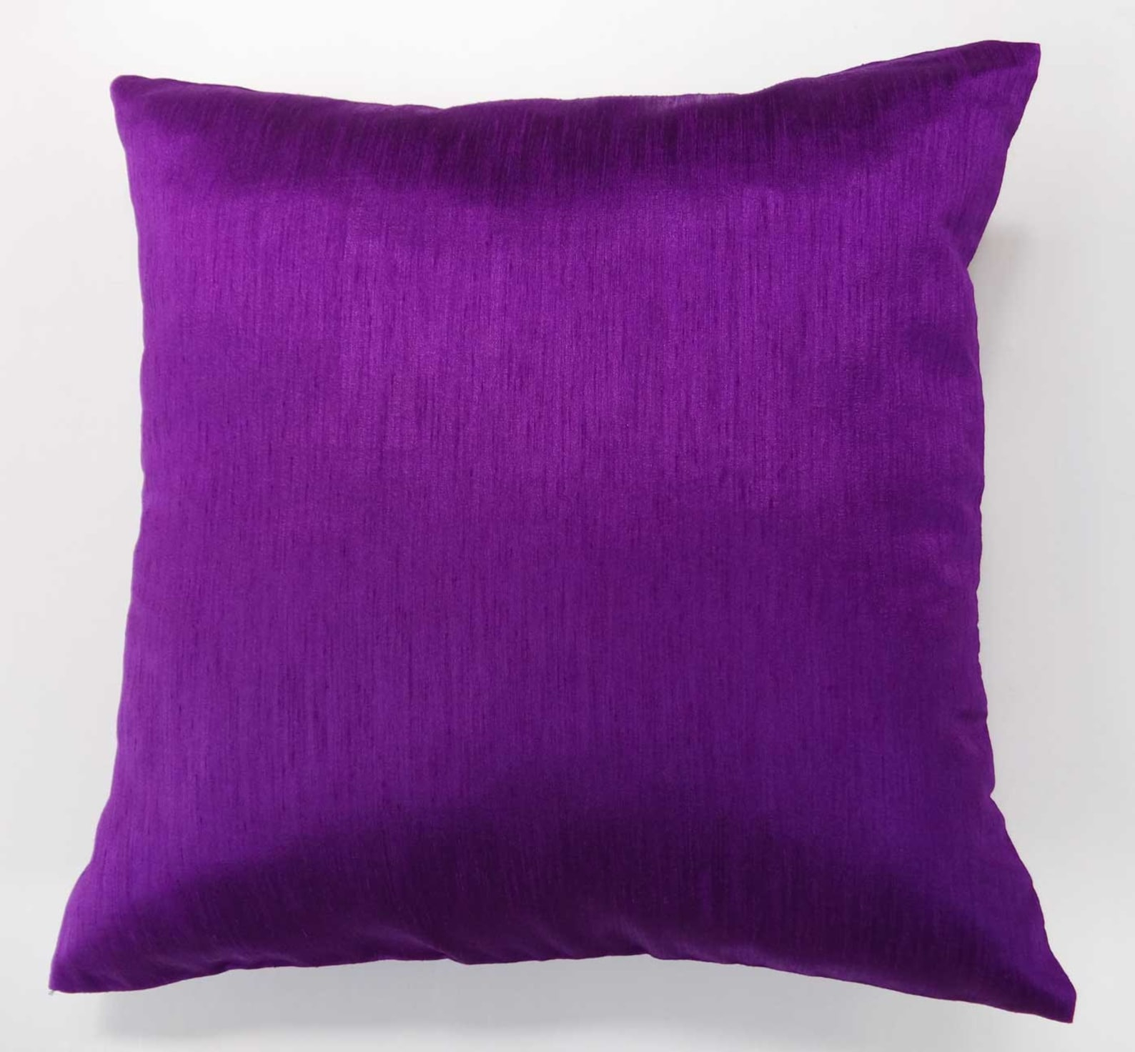 Purple Art Silk Pillow Solid Purple Cushion Cover And Throw | Etsy inside Understanding the Psychology Behind Purple Bed Pillows