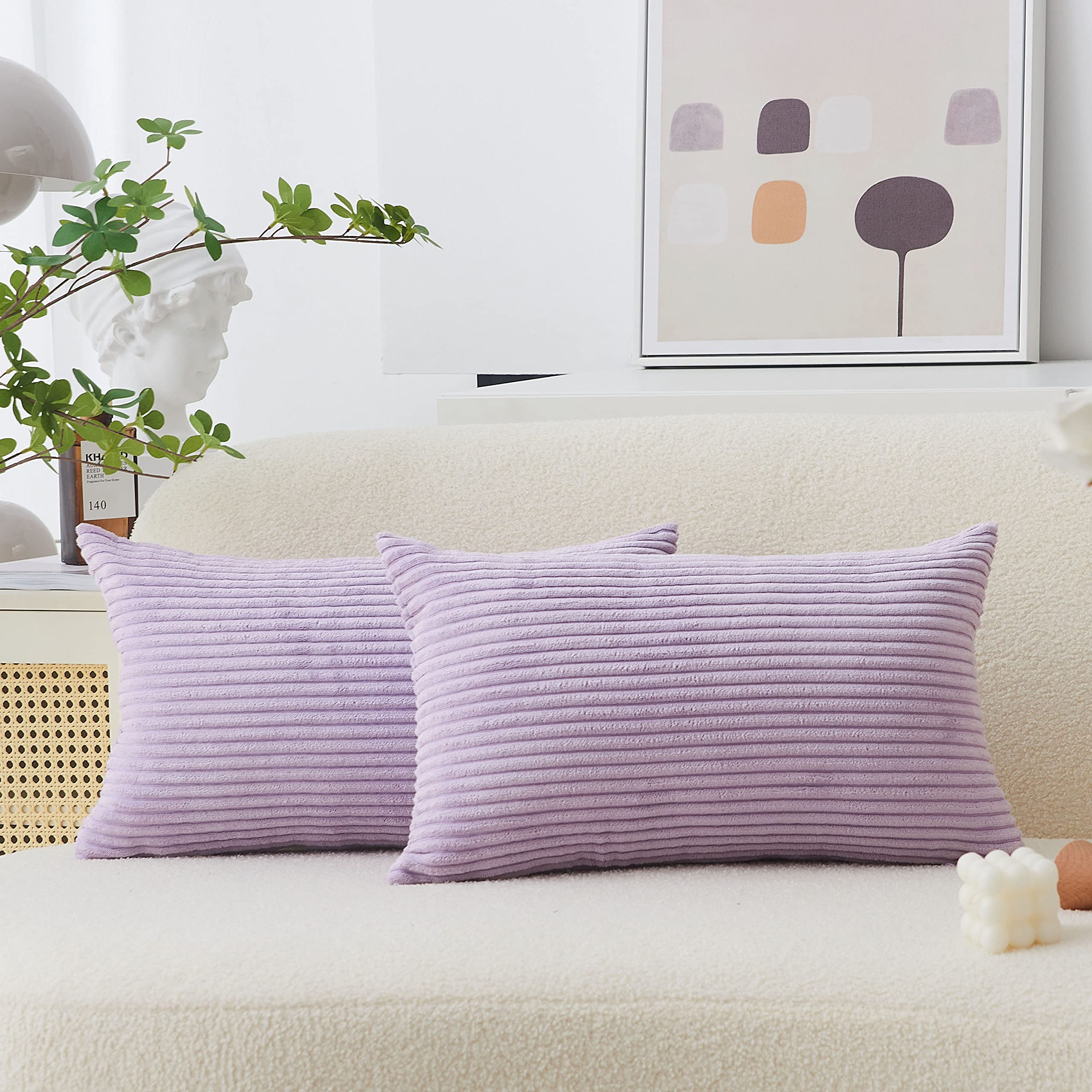 Purple Decorative Pillows For Bed regarding Purple Throw Pillows For Bed