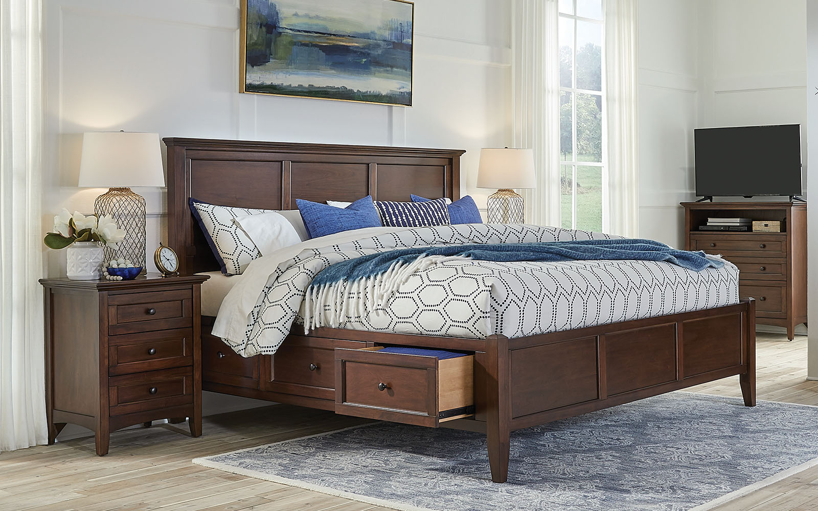 Queen Storage Bed - A-America Wood Furniture intended for How to Choose the Perfect Queen Storage Bed Set That Maximizes Your Bedroom