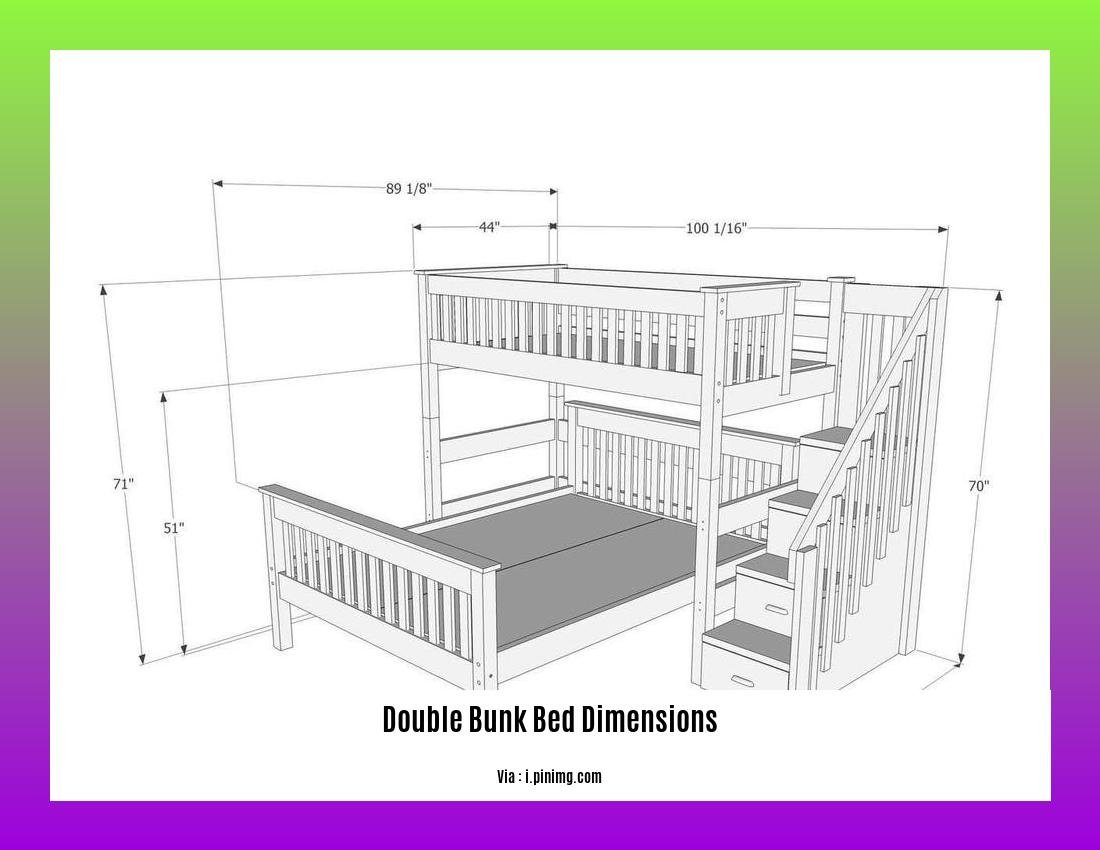 Single Over Double Bunk Bed Dimensions At Ashley Eaton Blog pertaining to How to select the perfect fit for bunk bed mattresses