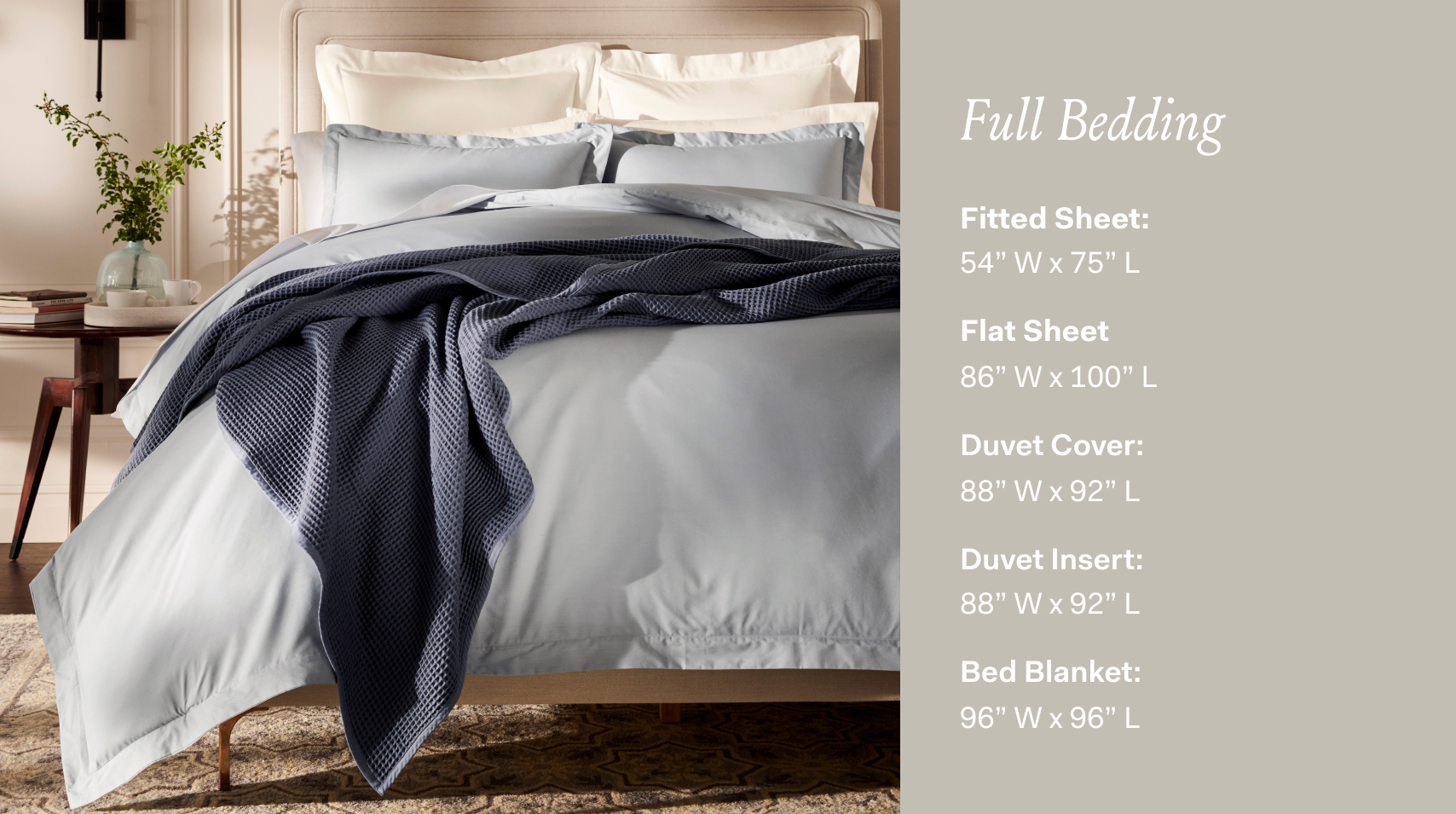The Complete Bed Sheet Size Guide (With Chart) - Boll & Branch pertaining to Measuring Your Bed for the Right Full Size Bedspread Coverage
