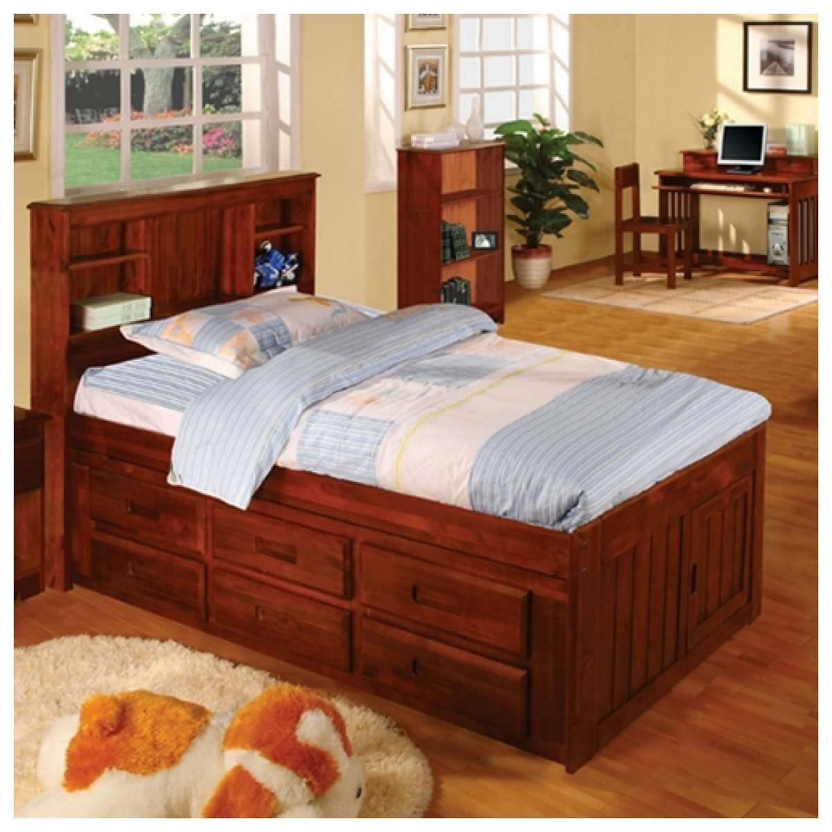 Twin Captains Beds With Storage | Foter regarding Captain Twin Bed With Storage
