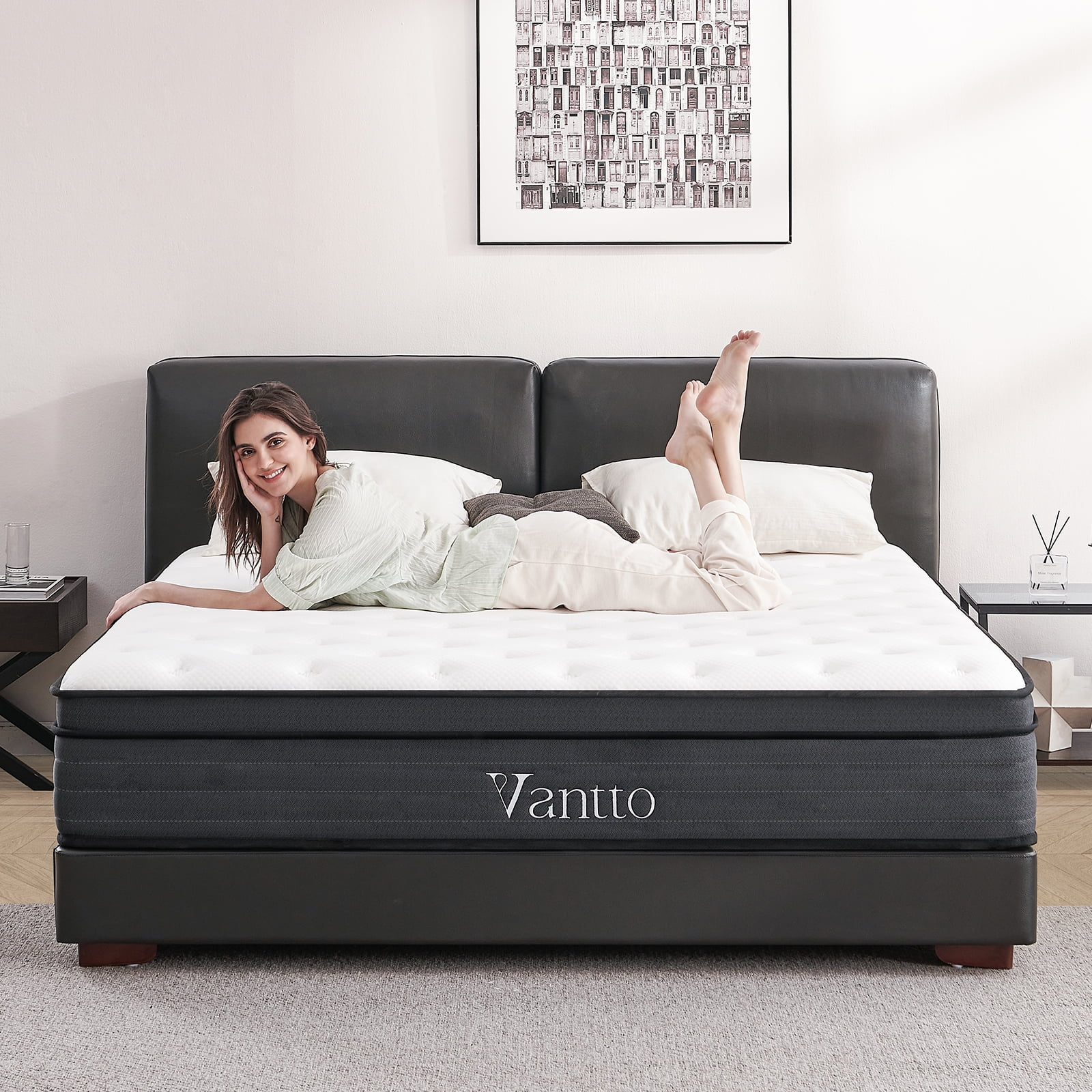 Vantto Full Mattress, 10 Inch Mattress Full Size, Memory Foam Mattress ... pertaining to The ultimate guide to 10 inch full size mattress comfort and support