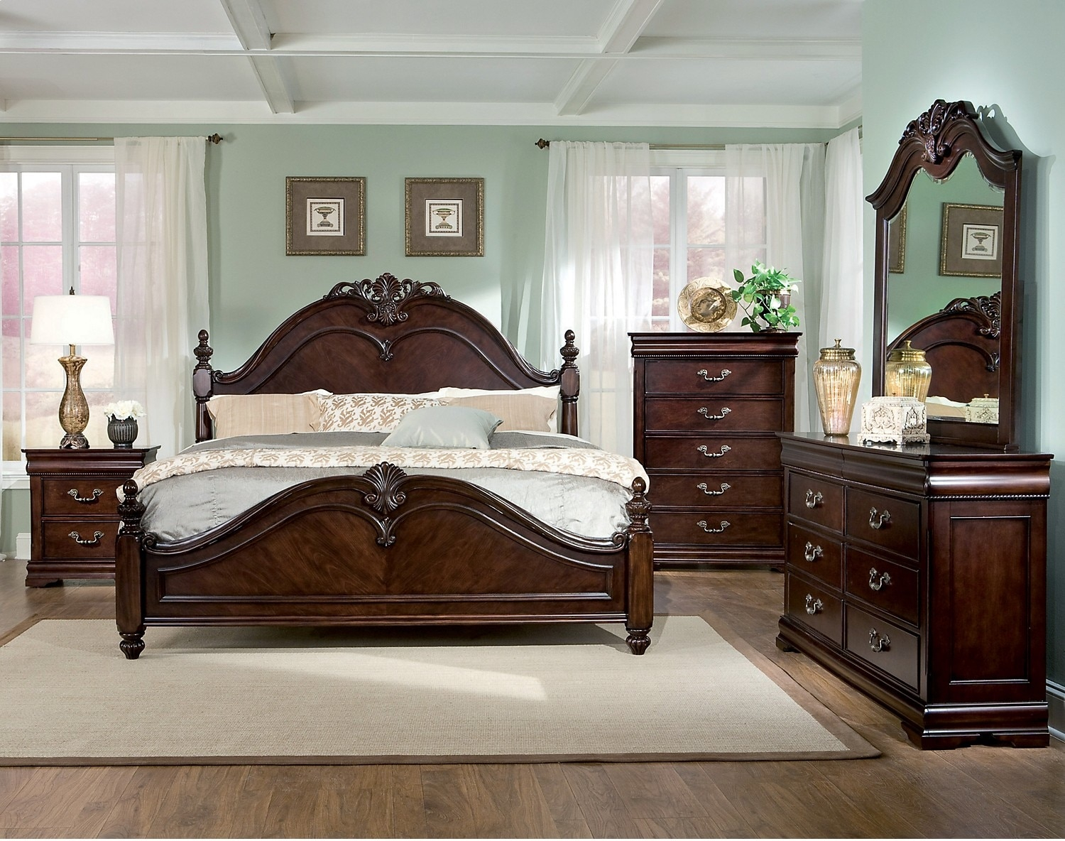 Westchester 8-Piece Queen Bedroom Set | The Brick inside Full Size Bedroom Sets Clearance