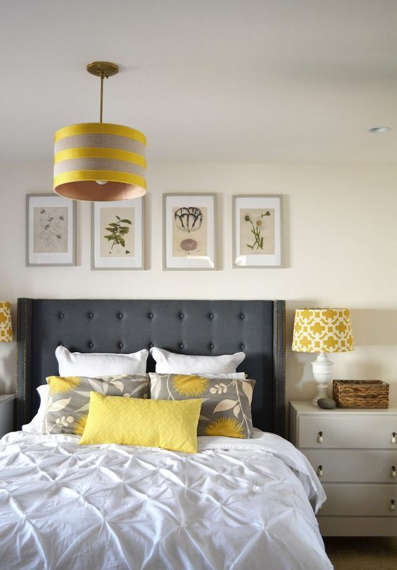 Yellow Grey Bedroom Design Ideas At Brenda Edmonds Blog pertaining to Yellow And Gray Bedroom Sets