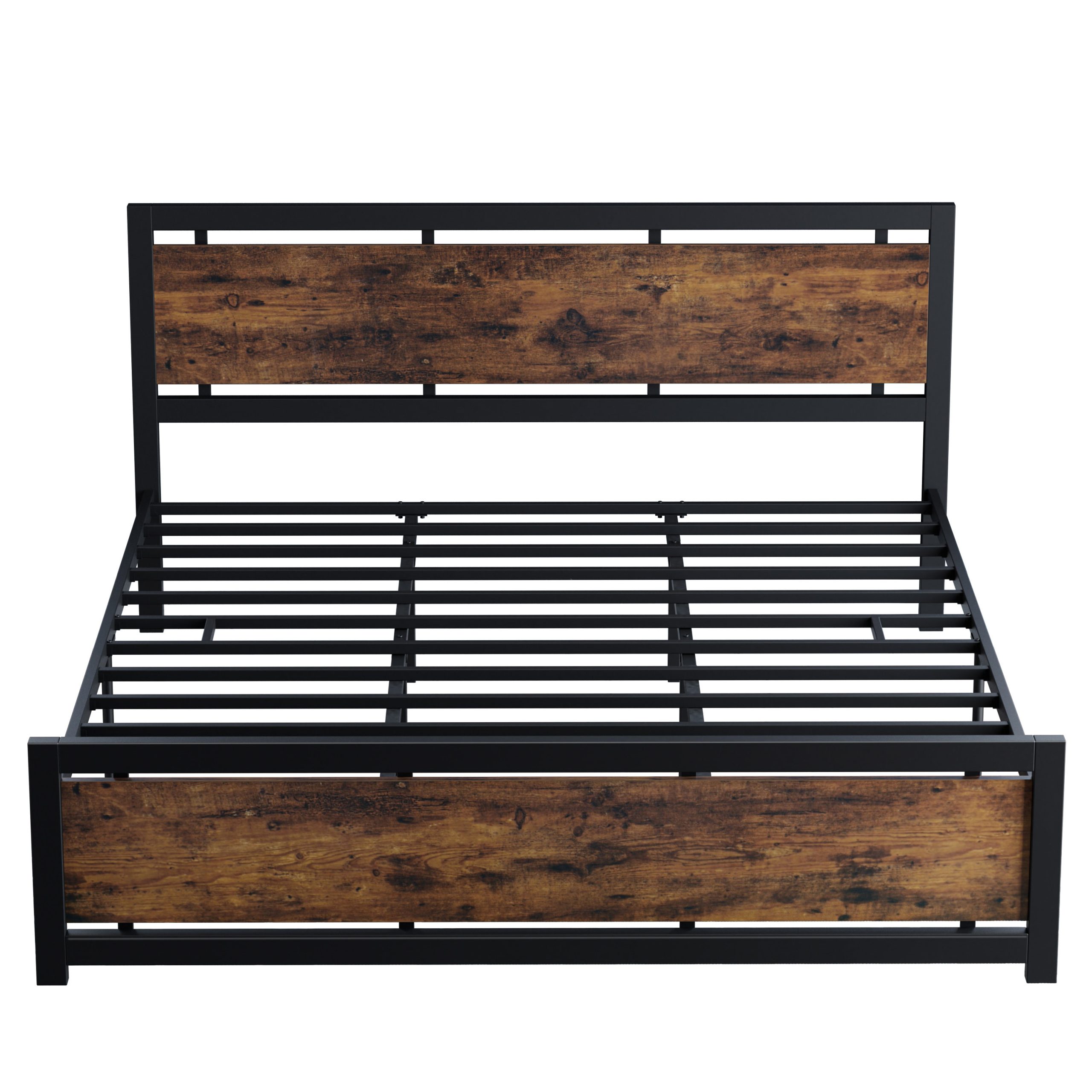17 Stories California King Bed Frames With Headboard And Strong Metal ... with regard to Metal California King Bed Frame