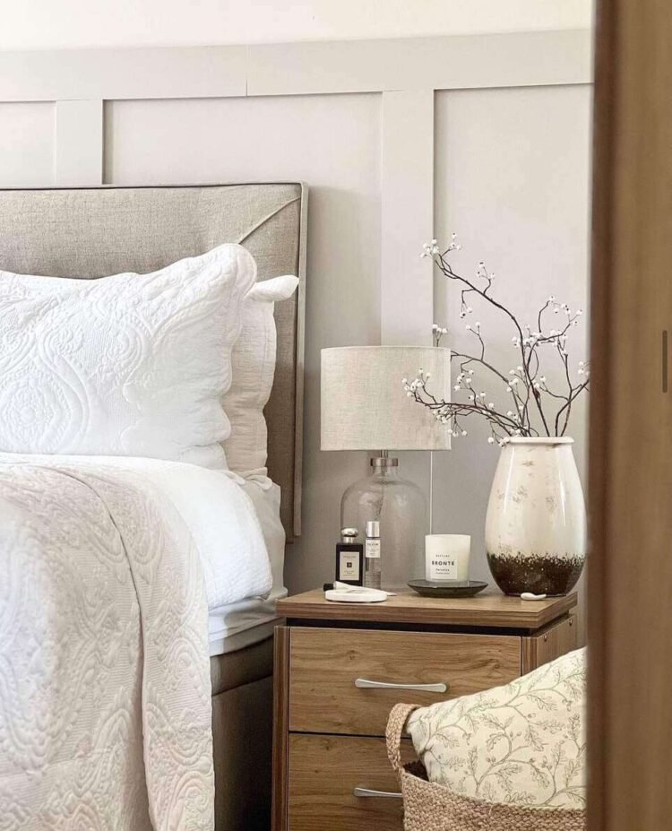 24 Dreamy Bedside Table Decor Ideas For Sunny Morning Vibes for Simple Tips for Styling Your Nightstand Without Overcomplicating It