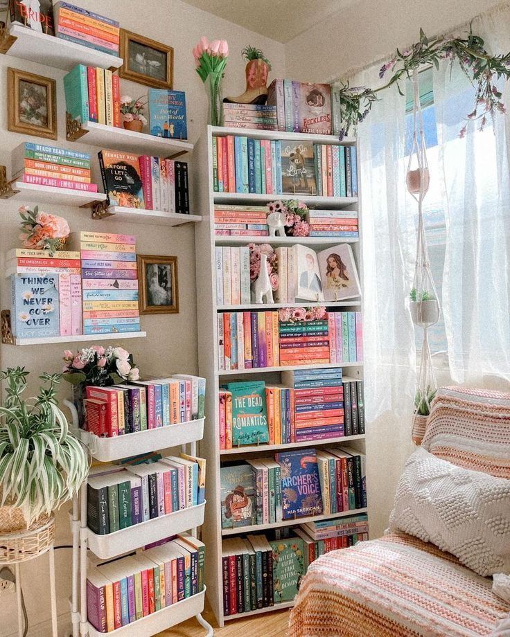 33 Creative Bookshelf Designs | Book Corner Ideas Bedroom, Bookshelves ... inside Book Shelf In Bedroom Ideas