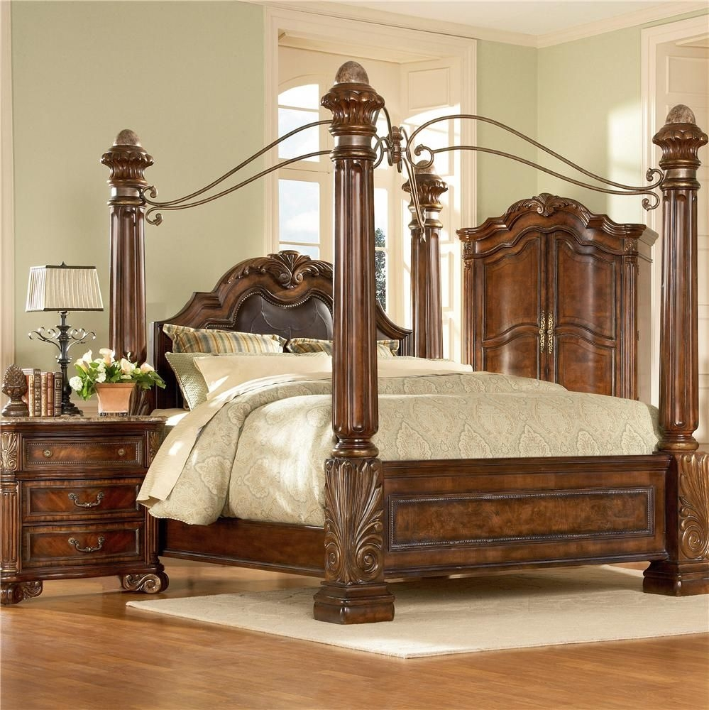 4 Poster Queen Beds - Foter inside Wooden 4 Poster Bed Frame