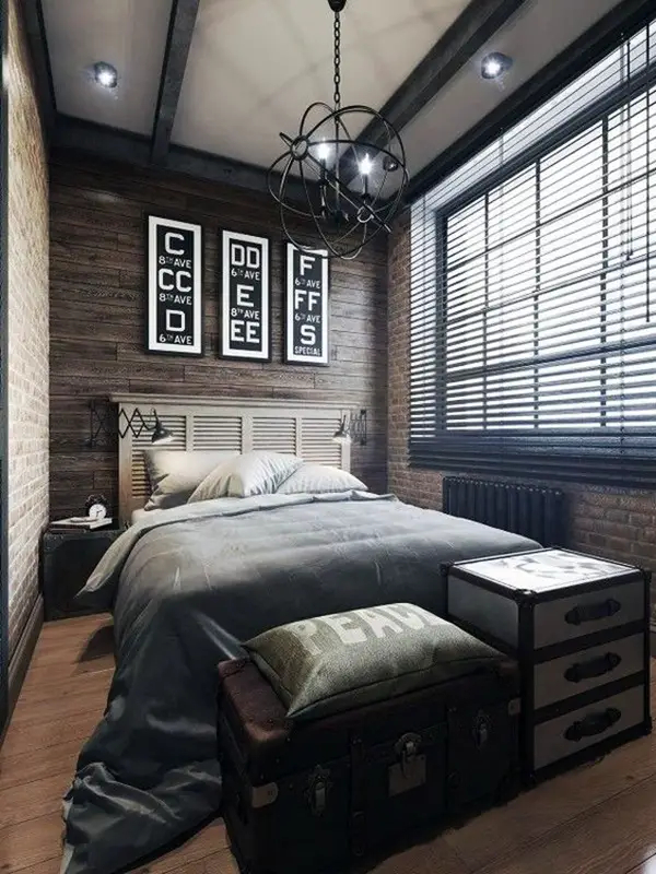 40 Classy Men Bedroom Wall Decor Ideas - Greenorc for Wall Art For Guys Bedroom
