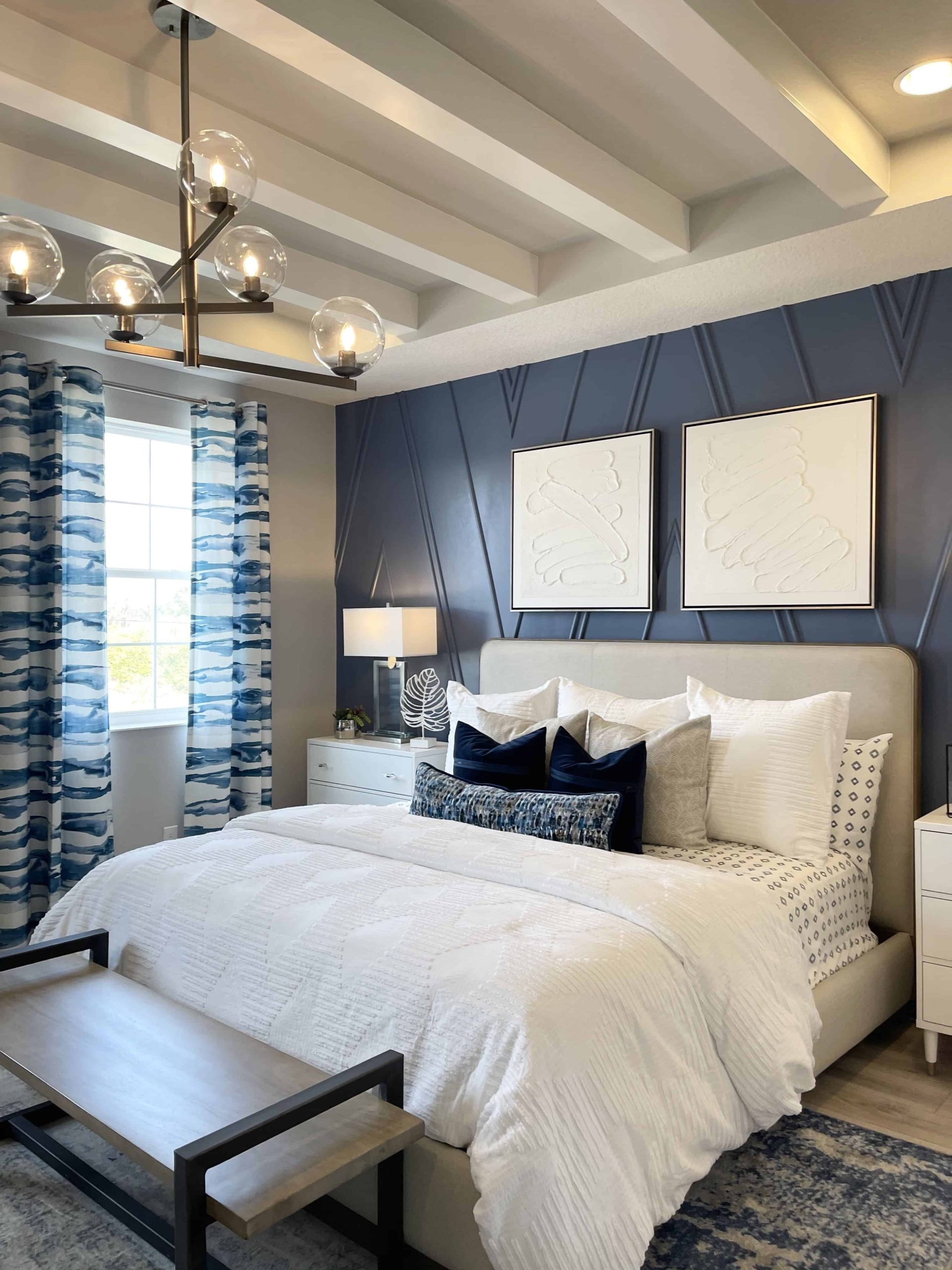 5 Stunning Bedroom Feature Wall Designs You'll Want To Copy Now! with regard to Accent Wall In Bedroom Ideas