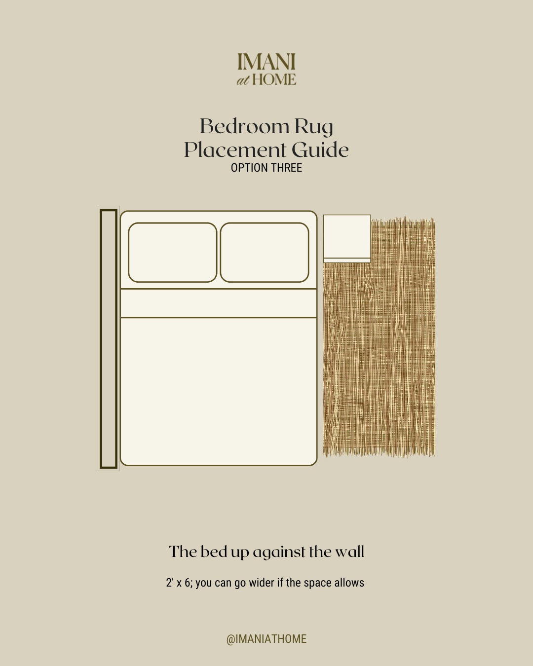 A Complete Guide To Rug Placement Guide For Every Room In Your Home ... inside Expert Tips for Placing Rugs Beneath Bed Frames