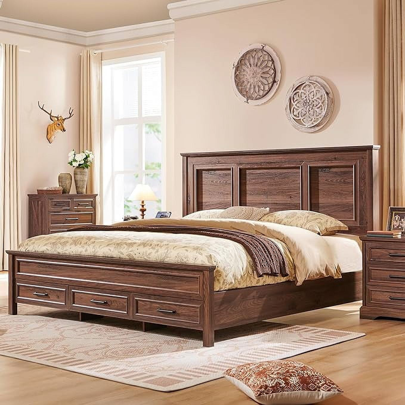 How to Choose the Right King Size Wooden Storage Bed Frame for Your Space